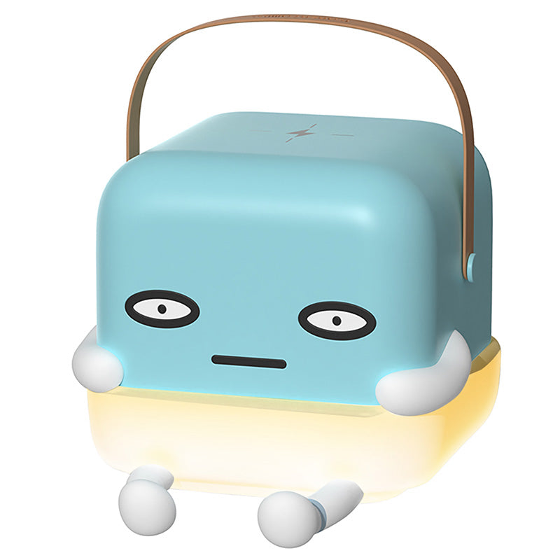 ICARER FAMILY IF-C01 Ice-C Cartoon Wireless Charging Night Light with Leather Handle ICARER FAMILY IF-C01 Ice-C Cartoon Wireless Charging Night Light with Leather Handle